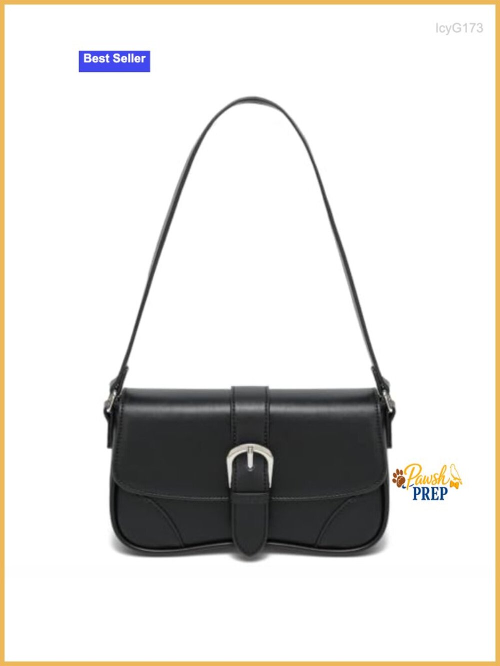 Vintage Y2K Vegan Leather Shoulder Bag Mini Purse Women Saddle Handbag